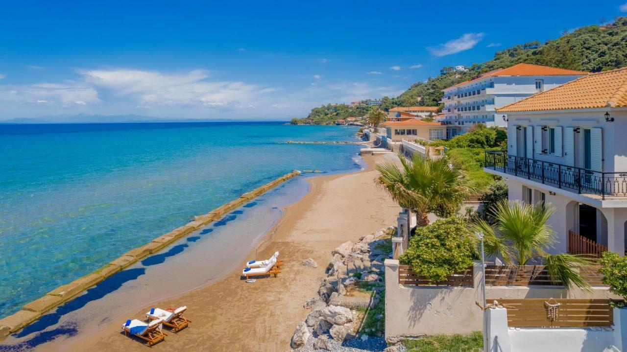 Villa Elizabeth - Seafront Classic Villa! Аргаси Экстерьер фото